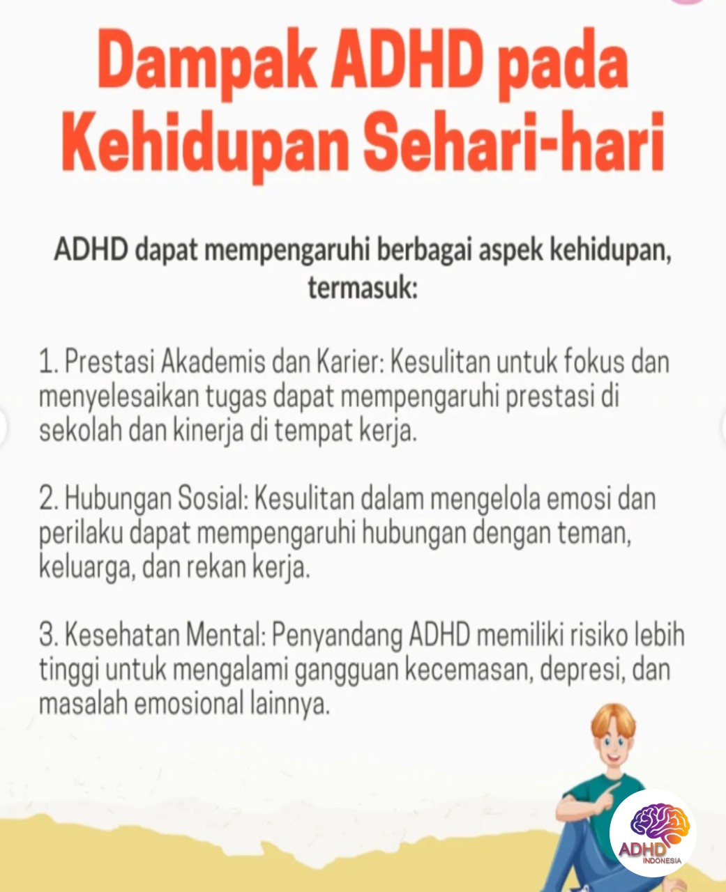ADHD dan Hubungan Sosial Anak di Lingkungan Sekolah di Kabupaten Jayawijaya