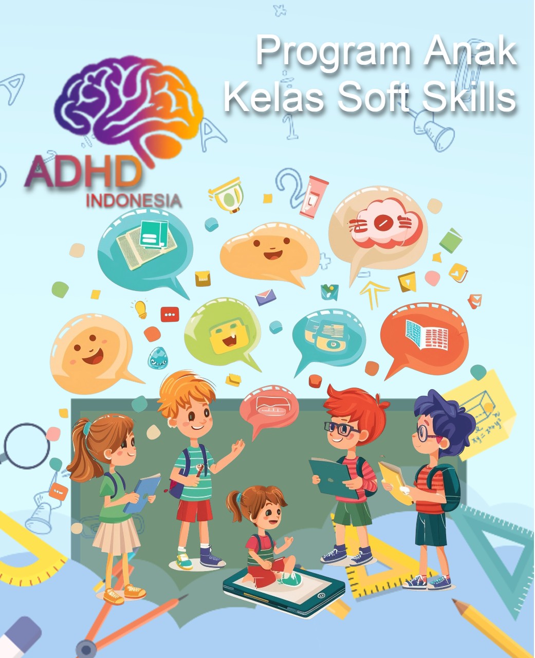 Program ADHD Indonesia Kabupaten Jayawijaya Kelas Soft Skills Anak ADHD