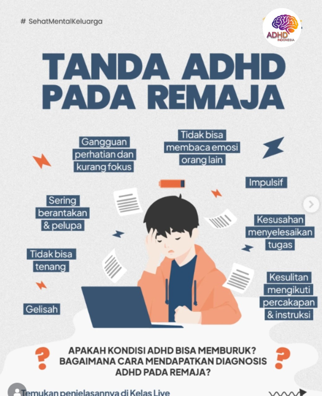 Screening ADHD Non-Diagnostik: Edukasi Awal bagi Orang Tua di Kabupaten Jayawijaya